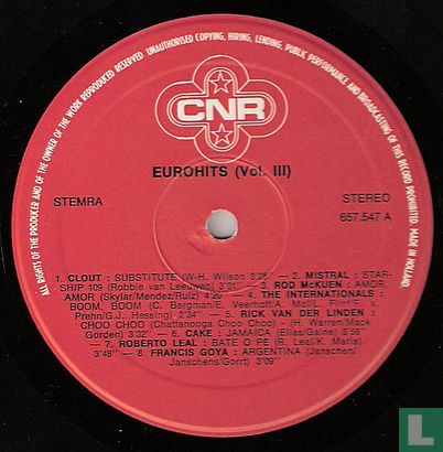 Euro Hits vol.3 - Image 3