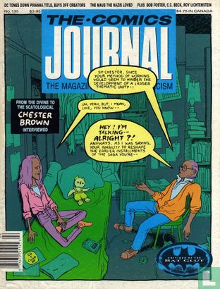 The Comics Journal 135 - Afbeelding 1