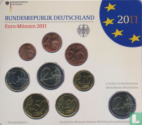 Duitsland jaarset 2011 (G) - Afbeelding 1