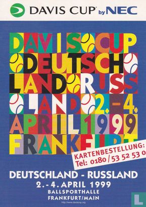SC073 - Deutscher Tennisbund / NEC "Davis Cup" - Afbeelding 1