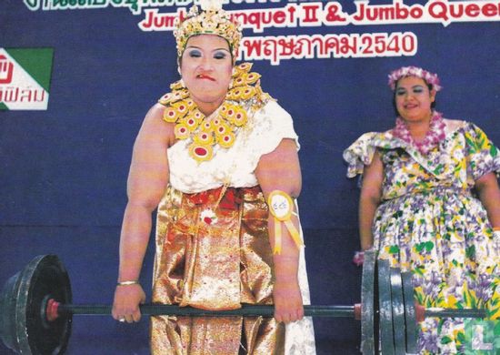 SC067 - Sports - dpa 'Jumbo Queen Contest, Thailand' - Afbeelding 1