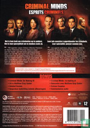 Criminal Minds: Seizoen 1 - Saison 1 - Afbeelding 2