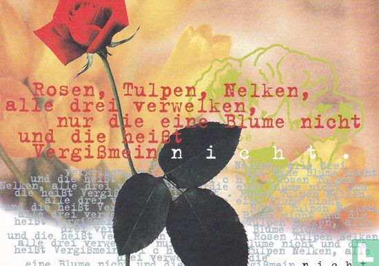 L-07 - "Rosen, Tulpen, Nelken, alle drei verwelken" - Afbeelding 1