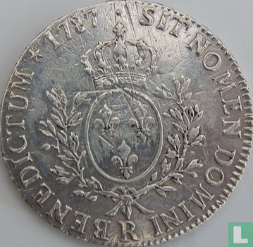 Frankreich 1 Ecu 1787 (R) - Bild 1