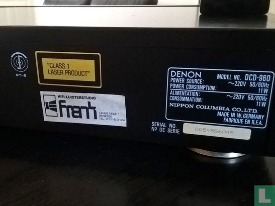 Denon DCD-960 CD-speler - Bild 3