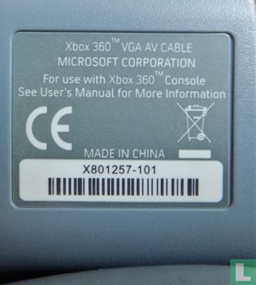 Xbox 360 VGA AV X801257-101 - Bild 3