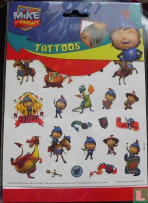 Mike the Knight tattoos - Image 1