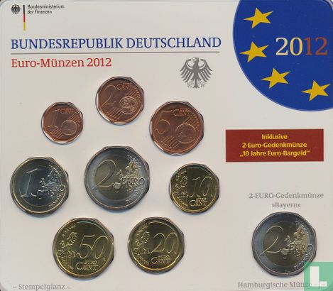 Germany mint set 2012 (J) - Image 1