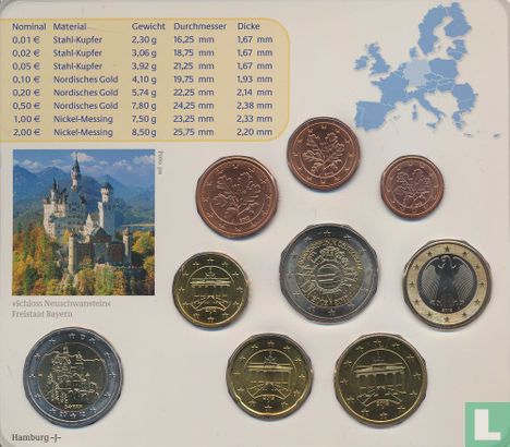 Germany mint set 2012 (J) - Image 2