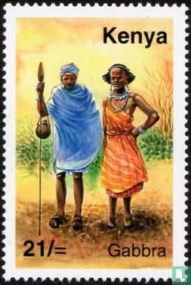 Costume Eastern African peoples