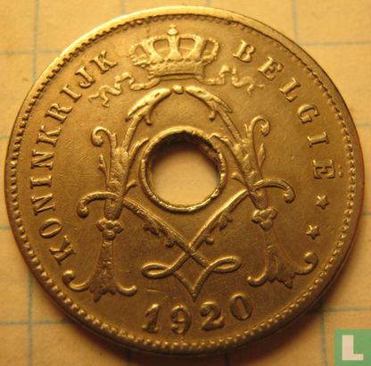 België 5 centimes 1920 (NLD) - Afbeelding 1