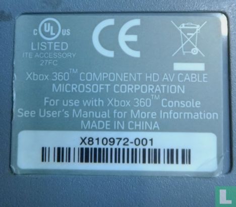 Xbox 360 HD AV X810972-001 - Bild 2