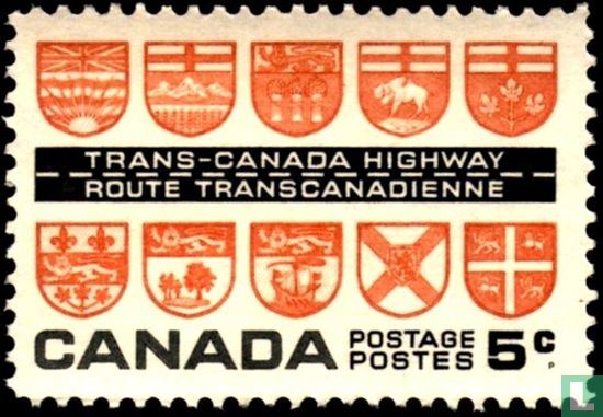 Opening Trans-Canada snelweg