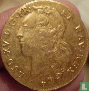 Frankrijk 2 louis d'or 1745 (BB) - Afbeelding 2