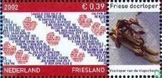 Province stamp of Friesland - Image 1