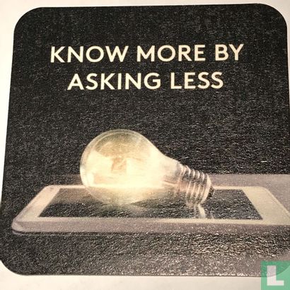 Know more by asking less - Afbeelding 1