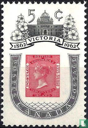 Königin Victoria und Parlamentsgebäude