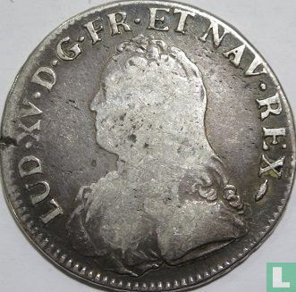 Frankrijk 1 écu 1737 (H) - Afbeelding 2