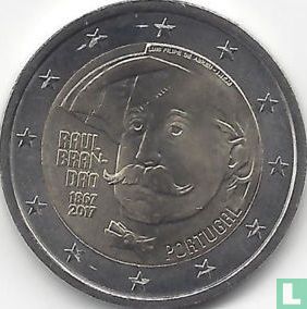 Portugal 2 euro 2017 "150th anniversary of the birth of the writer Raul Brandão" - Afbeelding 1
