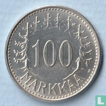 Finnland 100 Markkaa 1959 - Bild 2