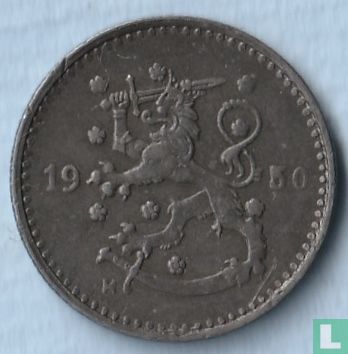 Finland 1 markka 1950 (iron)"SNY 439.2" - Image 1