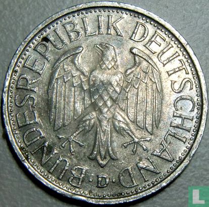 Germany 1 mark 1990 (D) - Image 2