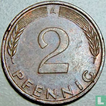 Duitsland 2 pfennig 1992 (A) - Afbeelding 2