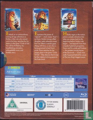 The Lion King - All 3 movies [volle box] - Bild 2