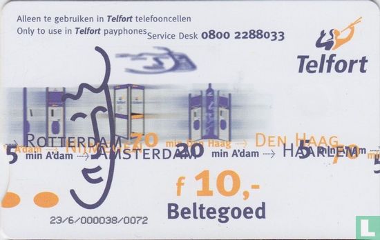 Telfort ƒ10,- - Bild 2
