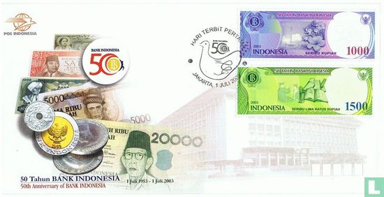 50 years bank of Indonesia