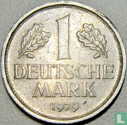 Deutschland 1 Mark 1979 (F) - Bild 1