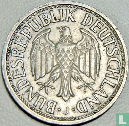 Allemagne 1 mark 1961 (J) - Image 2