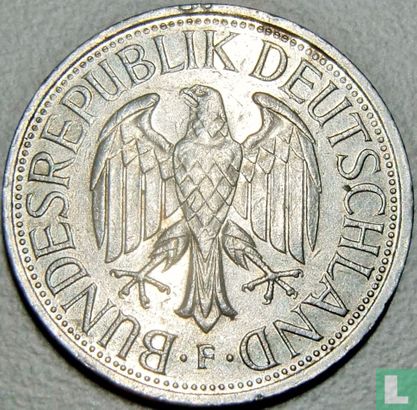 Deutschland 1 Mark 1990 (F) - Bild 2