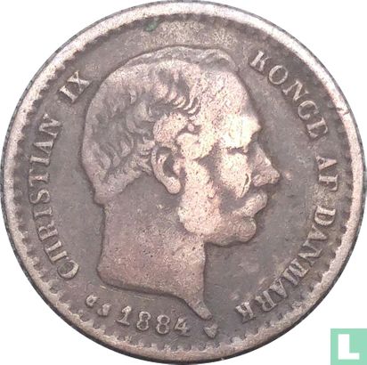Danemark 10 øre 1884 - Image 1