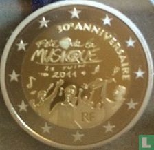 Frankrijk 2 euro 2011 (PROOF) "30th Anniversary of the creation of International Music Day - 1981 - 2011" - Afbeelding 1