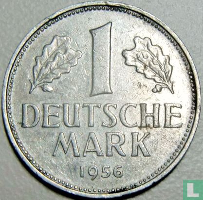 Deutschland 1 Mark 1956 (F) - Bild 1