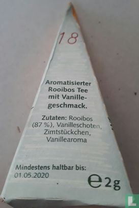 Aromatisierter Rooibos Tee mit Vanille Geschmack  - Afbeelding 2