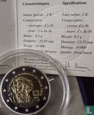 France 2 euro 2012 (BE) "100th anniversary of the birth of Henri Grouès named L'abbé Pierre" - Image 3