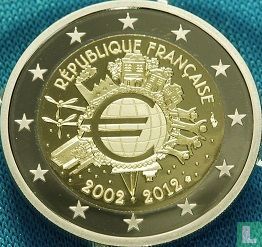 Frankreich 2 Euro 2012 (PP) "10 years of euro cash" - Bild 1