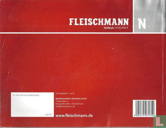 Fleischmann Katalog N Herbst/Winter 2010 - Image 2
