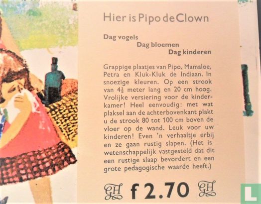 Pipo de Clown sierbehangstroken (Jan Wesseling) - Afbeelding 3