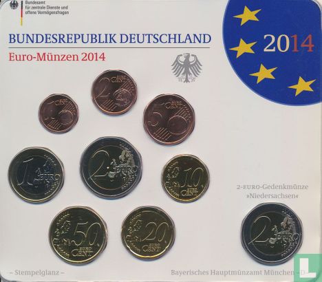 Duitsland jaarset 2014 (D) - Afbeelding 1