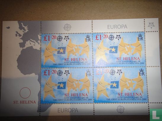 50th anniversary of the first European stamp
