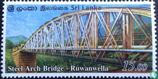 Steel Arch bridge-Ruwanwella