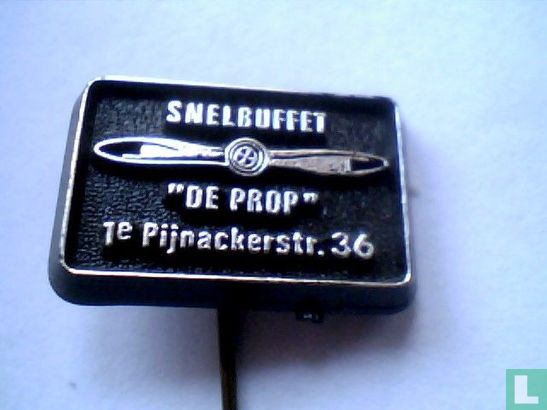 Snelbuffet de Prop 1e Pijnackerstr.36 (zwart/zilver)
