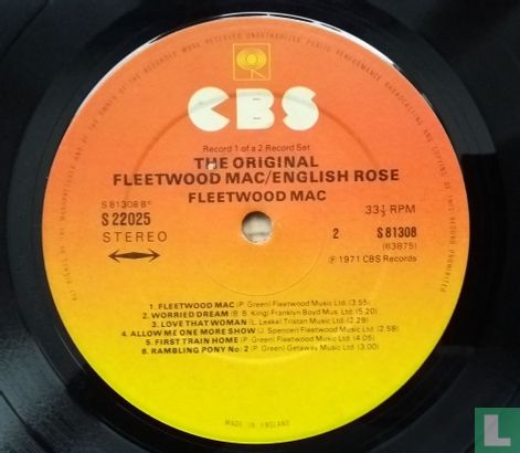 The Original Fleetwood Mac/English Rose - Image 3