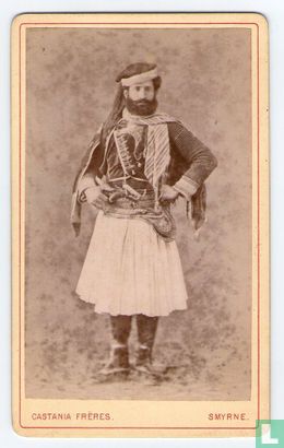 Smyrne - Costume Albanais avec fustanella - Afbeelding 1