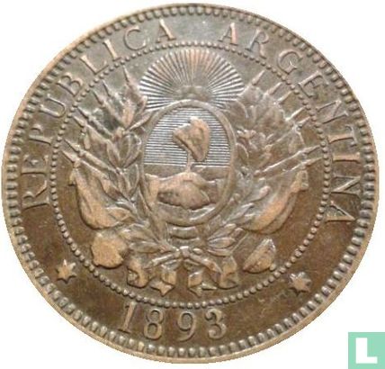 Argentinië 2 centavos 1893 - Afbeelding 1