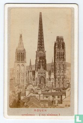 Rouen - Vue générale du Cathédrale - Image 1