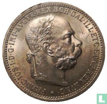 Autriche 1 corona 1896 - Image 2